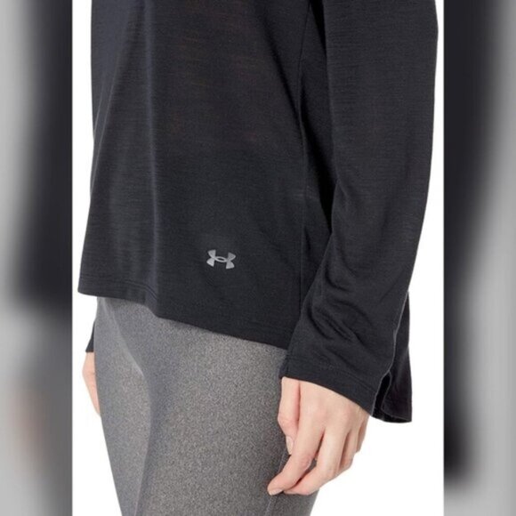 UA Whisperlight Long Sleeve Gray Top Womens Size Small - Picture 4 of 8